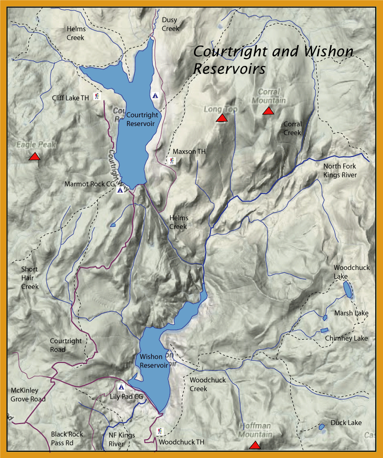 Courtright ReservoirWestside Sierra