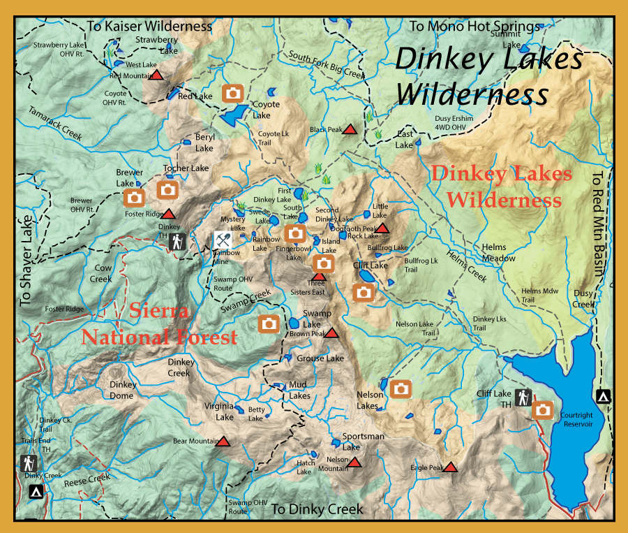 Dinkey LakesWestside Sierra