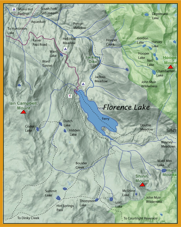 Florence LakeWestside Sierra