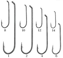 Daiichi Hook Chart