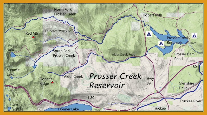 Little Creek Reservoir Depth Chart