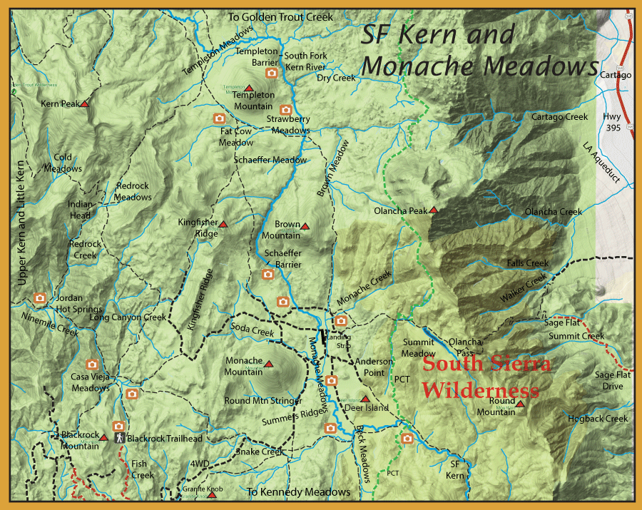 South Fork Kern and Monache Meadows