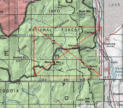 North Fork Tule Directions