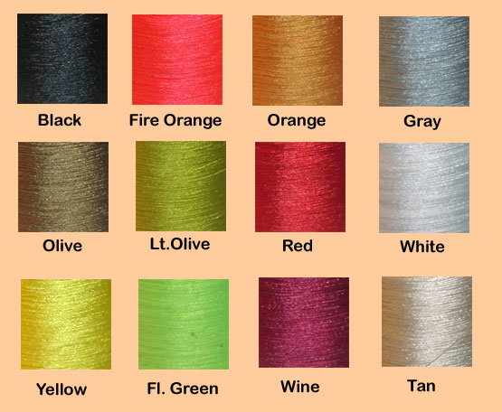 Danville Thread Color Chart