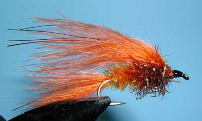 Randy's Belly Boat Fly, Brown