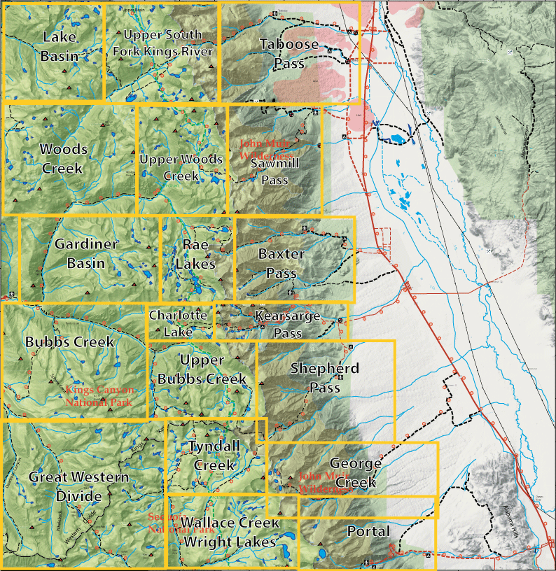 Eastern Sierra Nevada Region 6