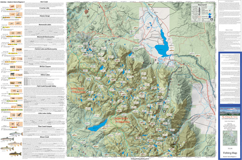 Eastern Sierra Map Region 4