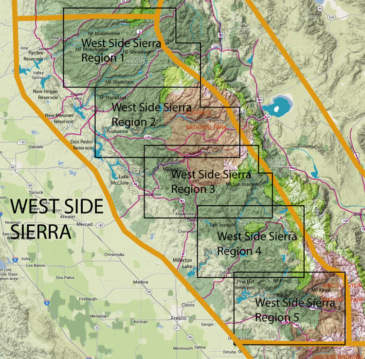 West Side Sierra Nevada